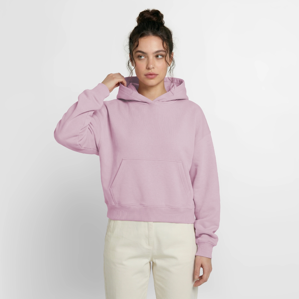 Sweat à capuche cropped oversize femme SPREAD – Image 2