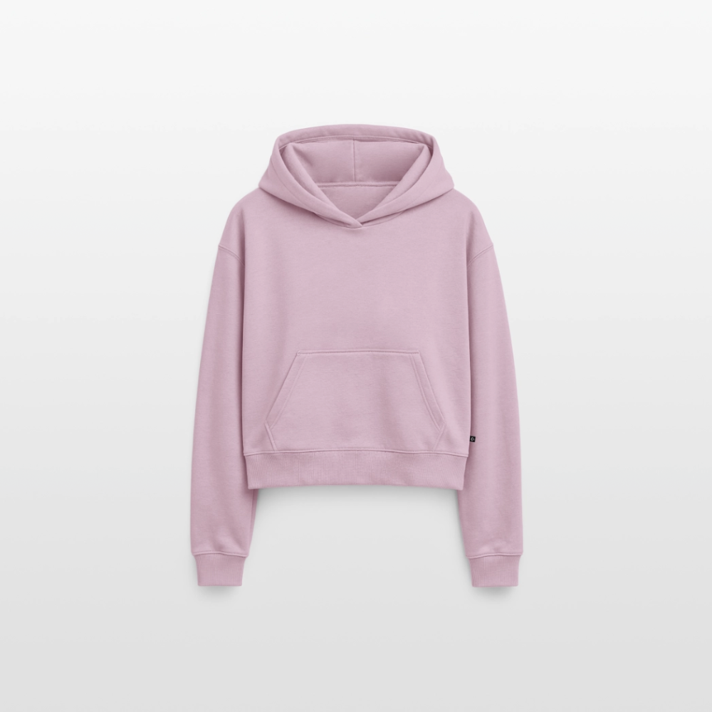 Sweat à capuche cropped oversize femme SPREAD – Image 3