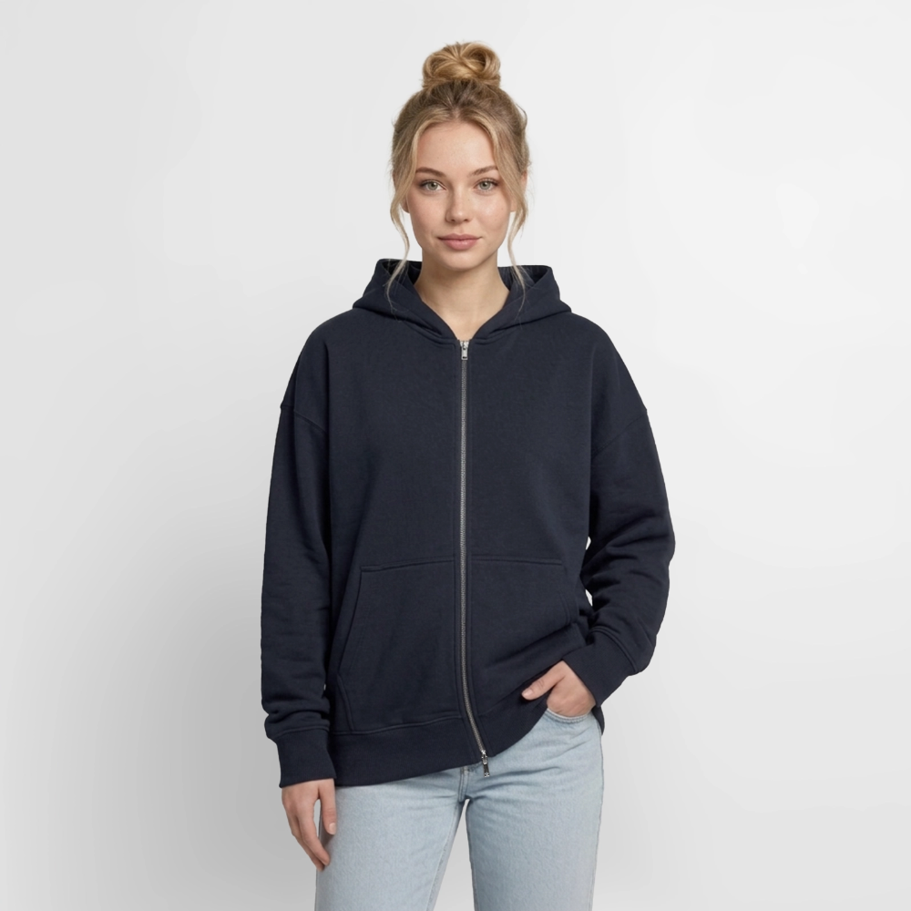 Sweat à capuche unisexe zippé oversize épais SPREAD – Image 3