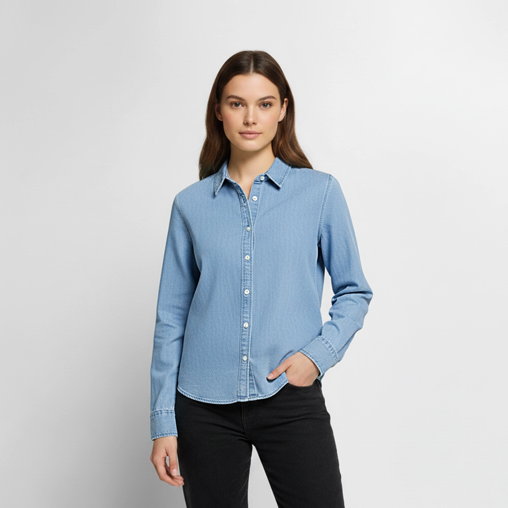 Chemise en denim femme bio Stanley/Stella – Image 2