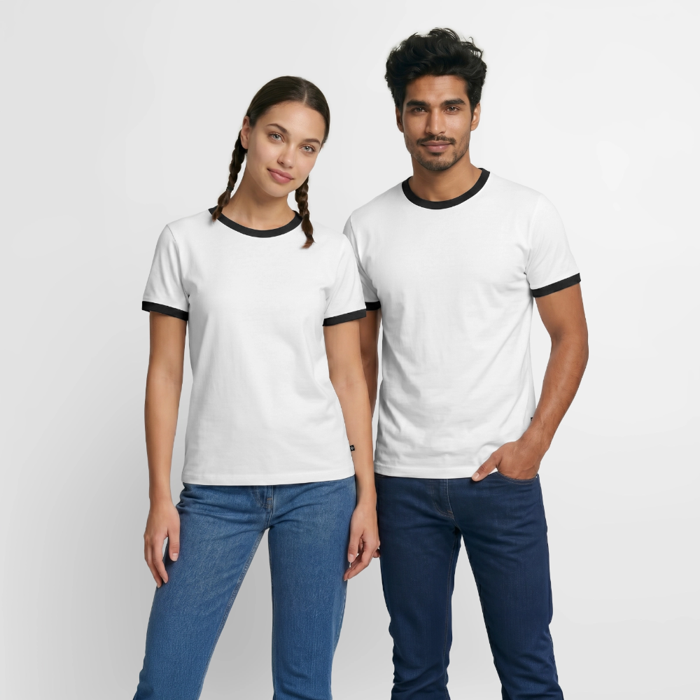 T-shirt contrasté Homme – Image 2