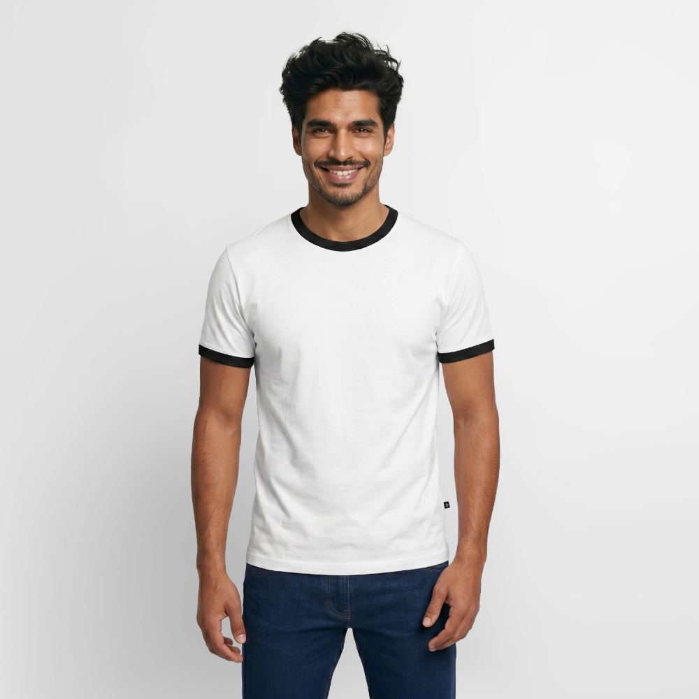 T-shirt contrasté Homme – Image 3