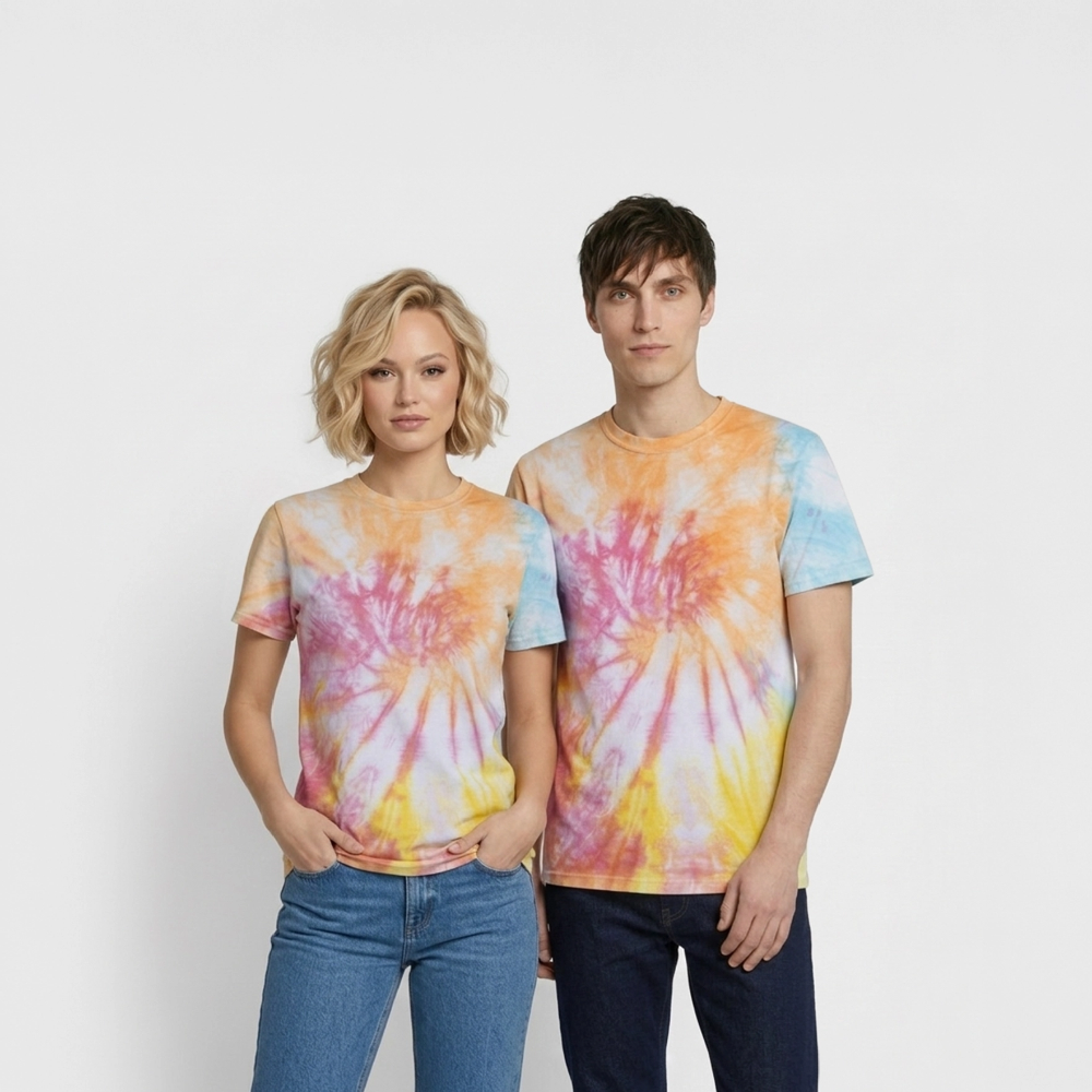 T-shirt tie-dye premium unisexe – Image 2