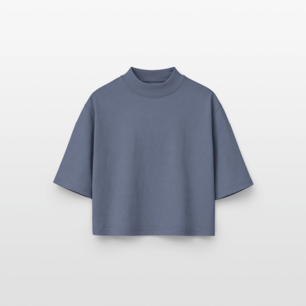 T-shirt femme coupe boxy recyclé manches mi-longues Stanley/Stella – Image 3