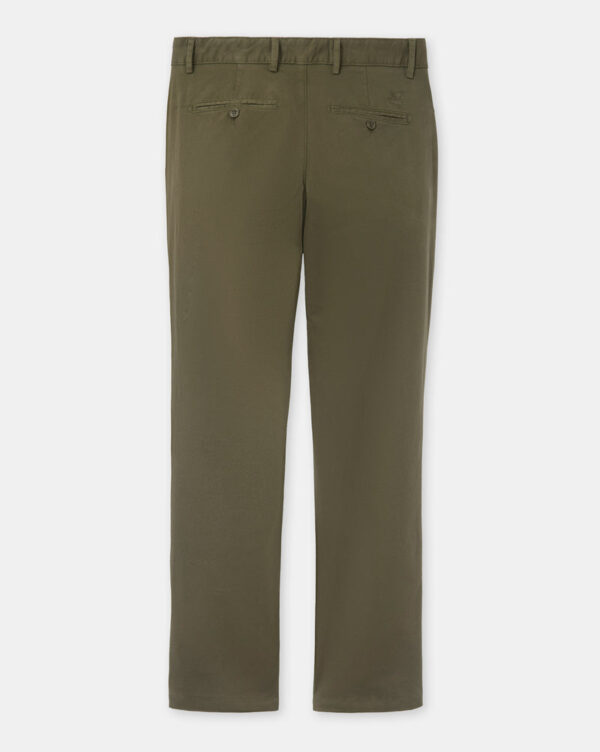 CHEVIGNON pantalon chino kaki