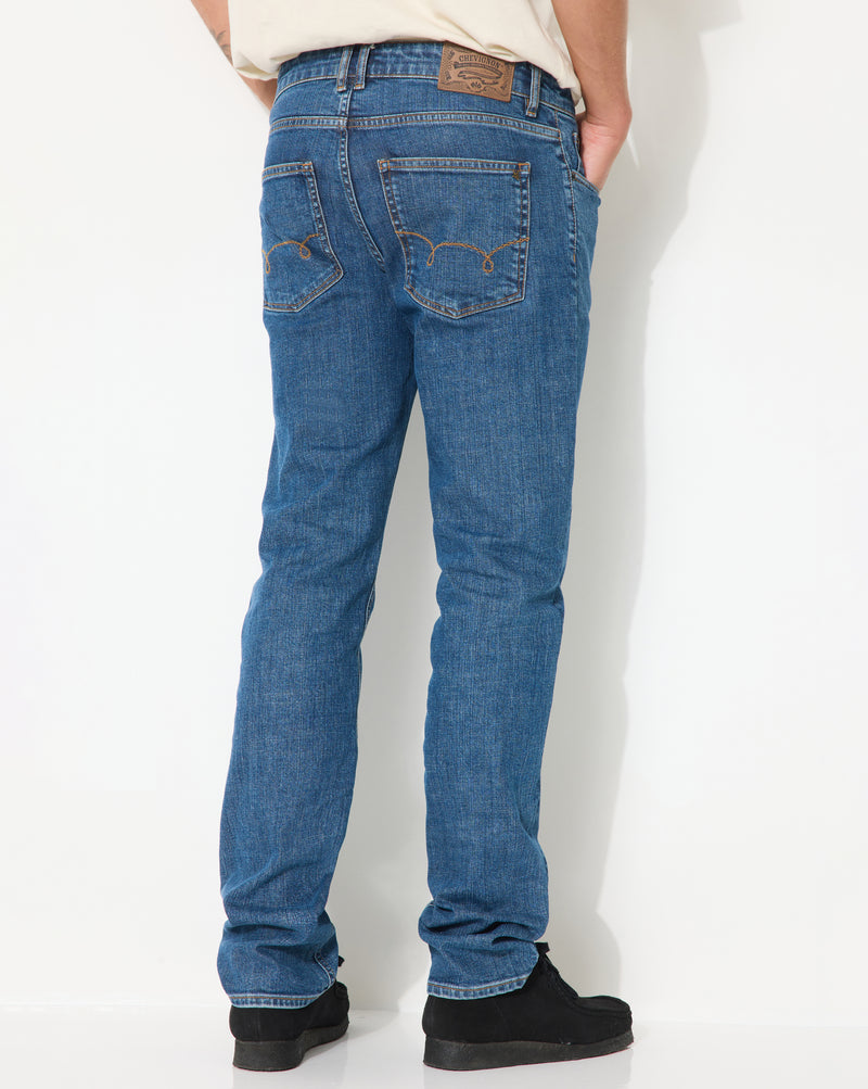 CHEVIGNON jeans straight bleu – Image 4