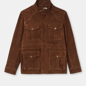 CHEVIGNON veste en cuir dagger marron – Image 9