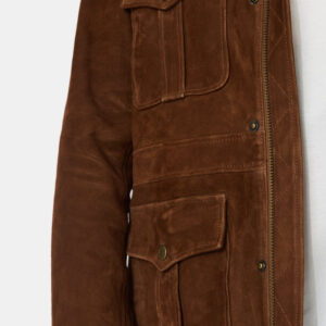 CHEVIGNON veste en cuir dagger marron – Image 6