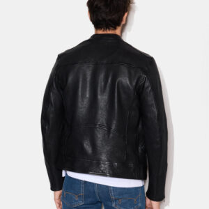 CHEVIGNON veste en cuir duke noir – Image 5