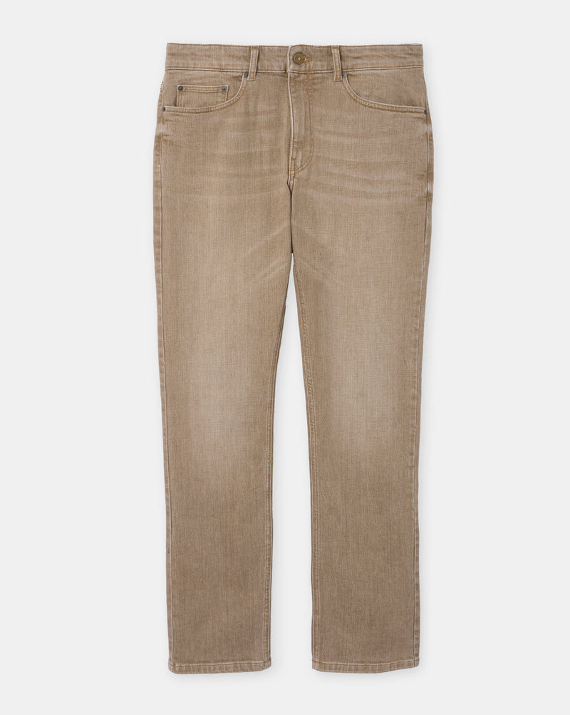CHEVIGNON jeans denim straight beige – Image 2