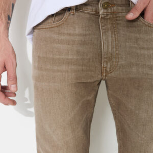 CHEVIGNON jeans denim straight beige – Image 7
