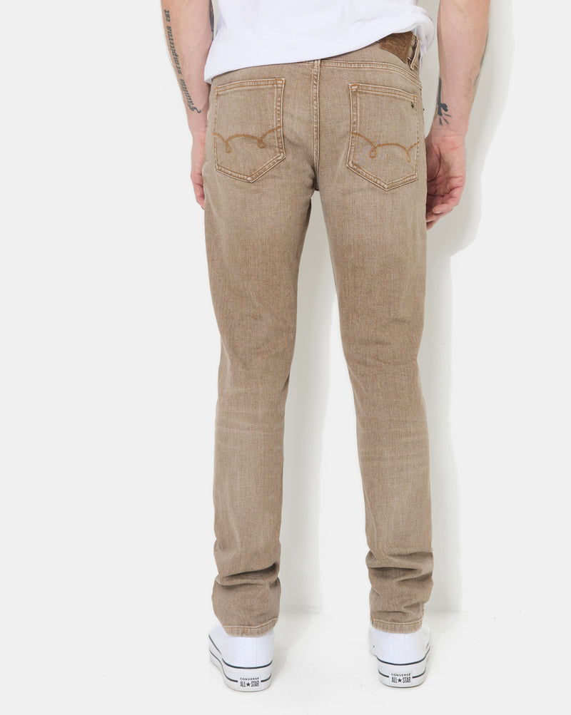 CHEVIGNON jeans denim straight beige – Image 4