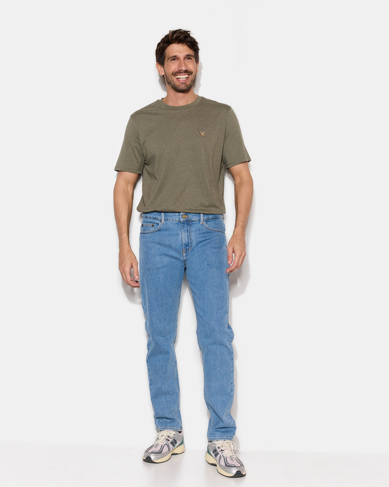 CHEVIGNON jeans tapered bleu ciel – Image 2